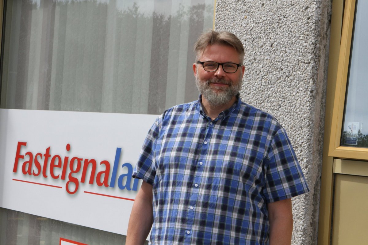 Heimir Hafsteinn Hermannsson, framkvæmdastjóri Fasteignalands. Mynd/OBÞ